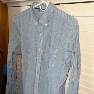 Old navy striped button down shirt